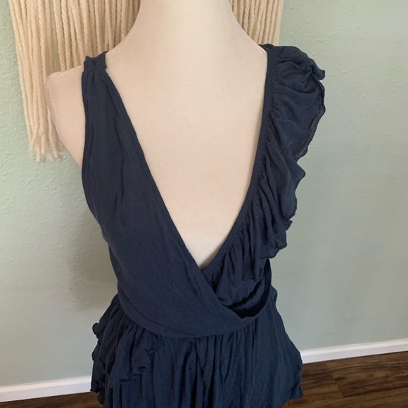 Free People sleeveless cross front top - Picture 2 of 8